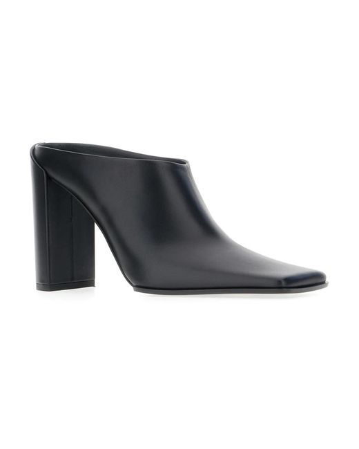 Alaïa Black Heeled Mules