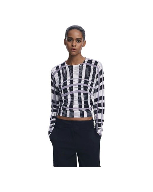 Desigual Black Round-Neck Knitwear