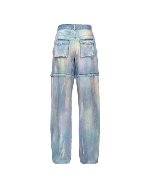 Pinko Blue Loose-Fit Jeans