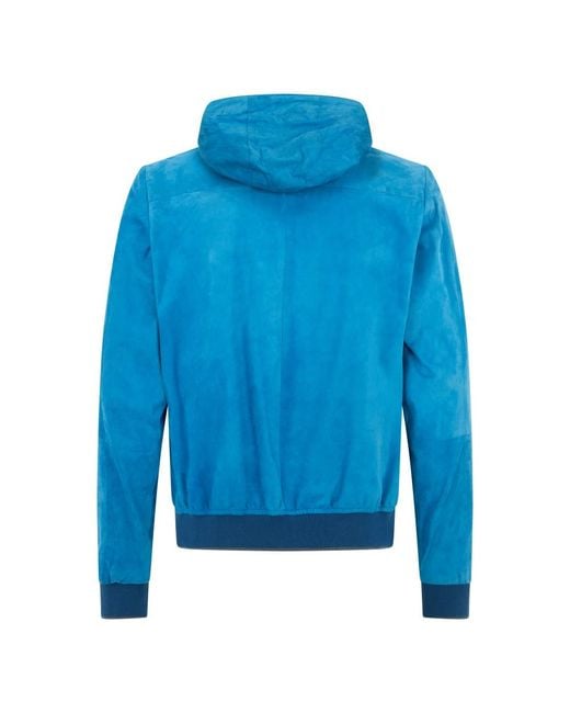 Moorer Blue Light Jackets for men
