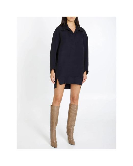 Khaite Black Short Dresses
