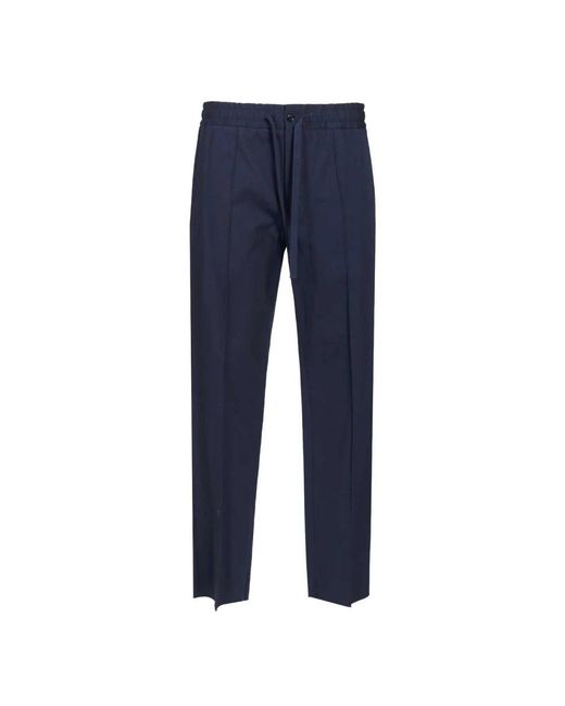 Valentino Garavani Blue Slim-Fit Trousers for men