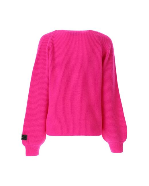 MSGM Asymmetrische Pullover in het Pink