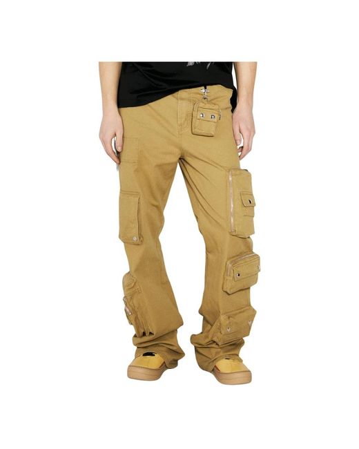 Lanvin Natural Trousers for men