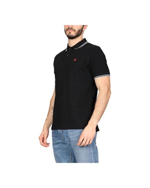 Peuterey Black Polo Shirts for men