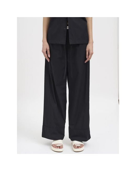 Entire studios Black Wide Trousers