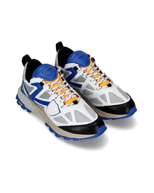 Philippe Model Blue Sneakers for men