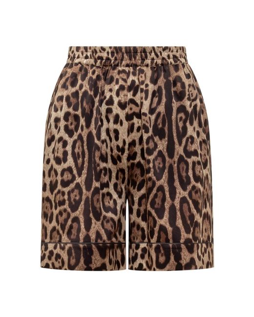 Casual Shorts Dolce & Gabbana de color Brown