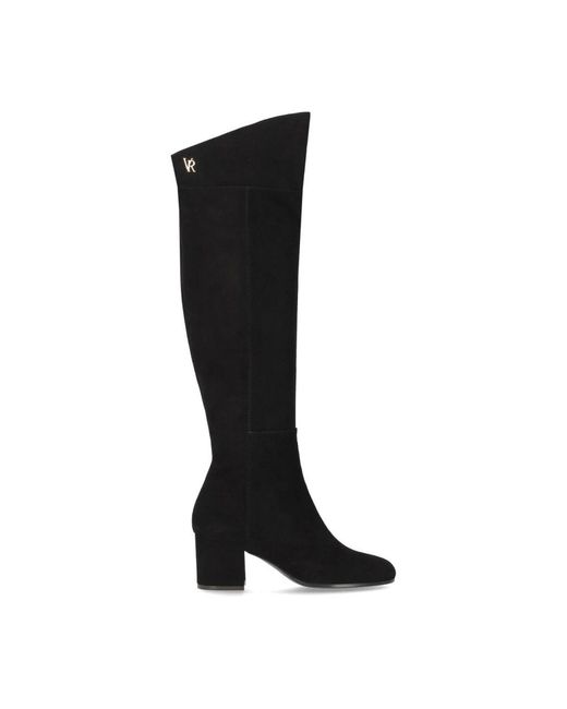 Via Roma 15 Black High Boots