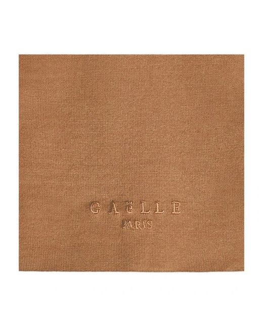 Gaelle Paris Brown Winter Scarves
