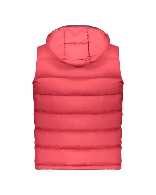 Herno Gewatteerde Bodywarmer Met Capuchon En Zakken in het Pink voor heren