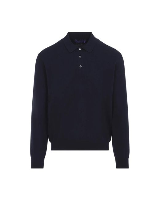 Ralph Lauren Blue Polo Shirts for men