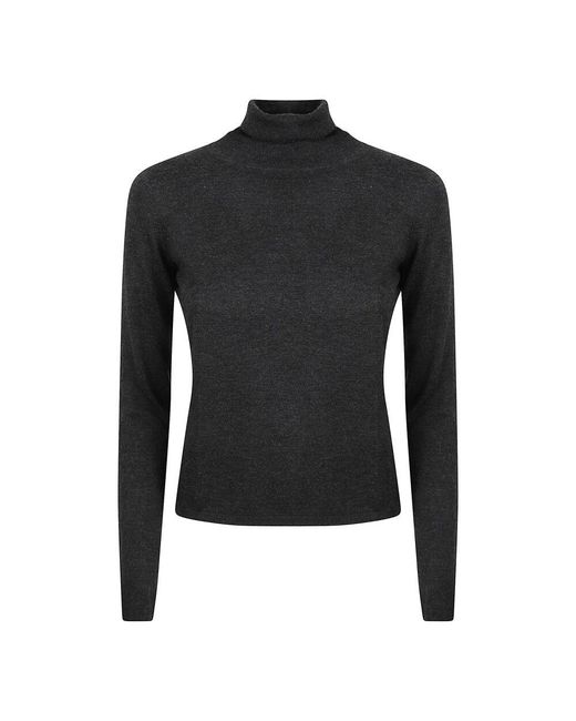 Max Mara Black Graues Adda Top Für Frauen