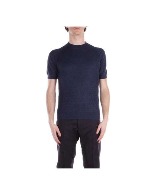 Tagliatore Blauwe Sweaters in het Blue voor heren