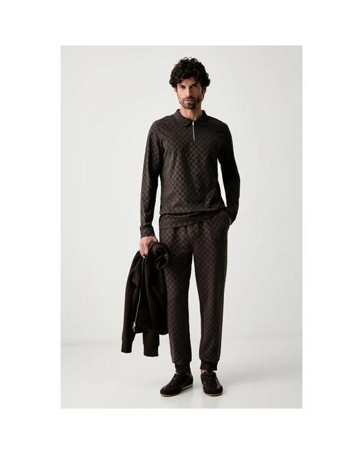 Joop! Longsleeve in het Black voor heren