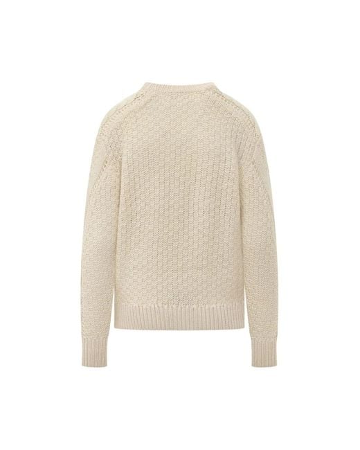 Isabel Marant Natural Round-Neck Knitwear