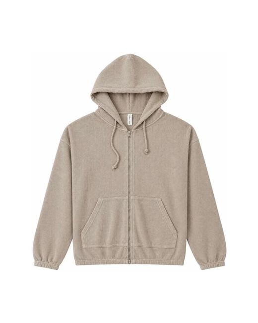 Zip-Throughs Another Aspect de hombre de color Gray