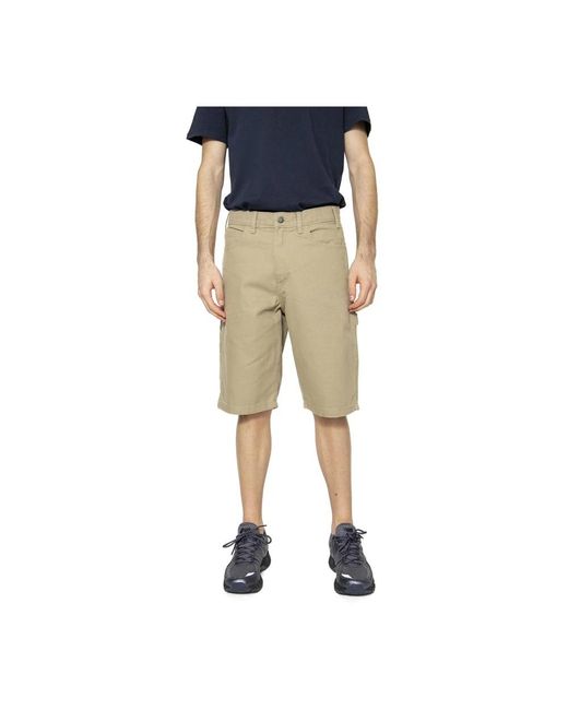 Dickies Bermuda Shorts in het Natural voor heren