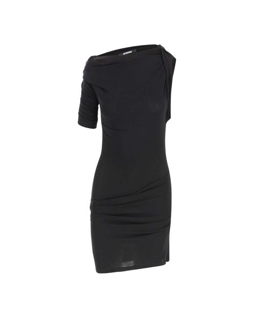 Jacquemus Black Short Dresses