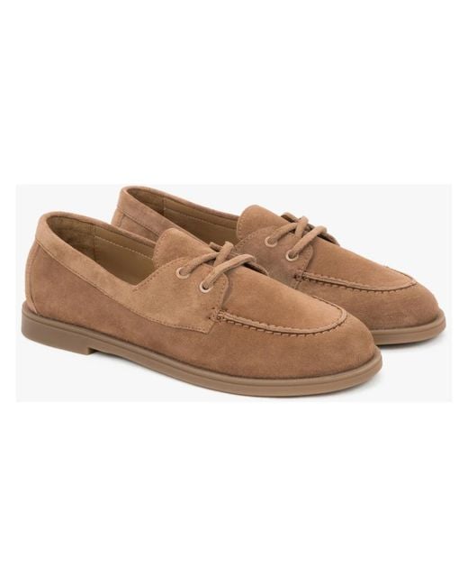 ESTRO Brown Loafers