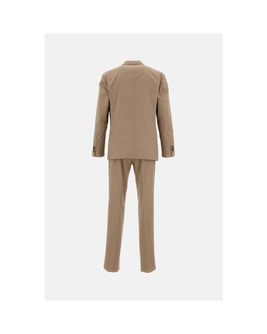 Boglioli Natural Single Breasted Suits for men