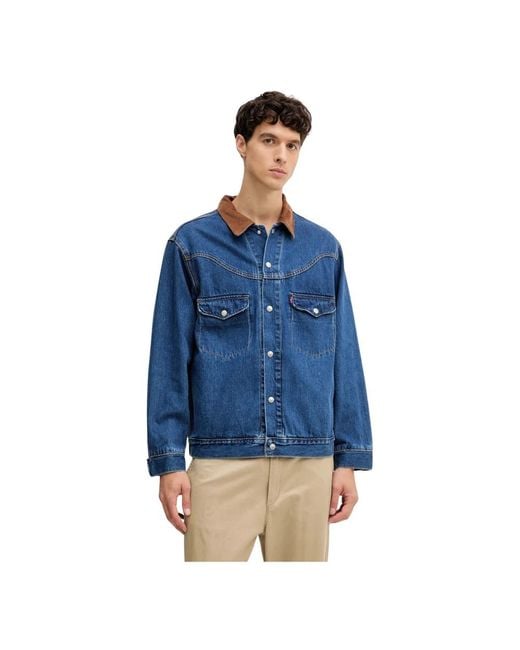 Levi's Denim Jacket in het Blue voor heren