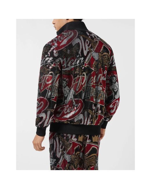 Zip-Throughs Philipp Plein de hombre de color Red