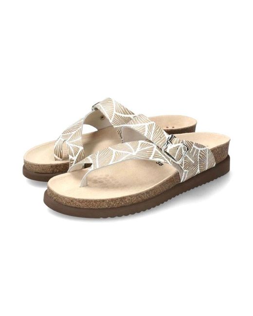 Mephisto Multicolor Braune -slide-sandale