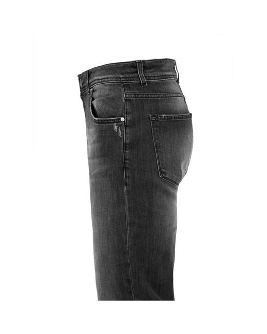 Daniele Alessandrini Gray Slim Fit Jeans for men