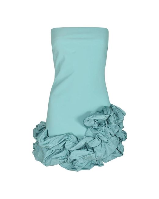Chiara Boni Blue Elegante petite robe kleider
