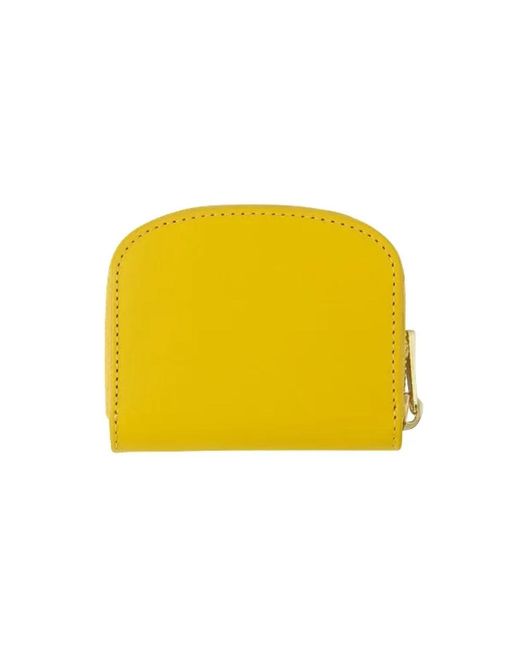 A.P.C. Yellow Wallets & Cardholders