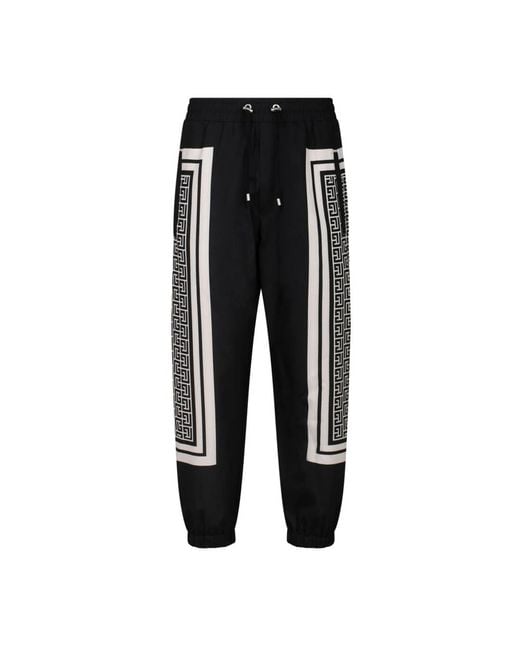 Balmain Black Sweatpants for men