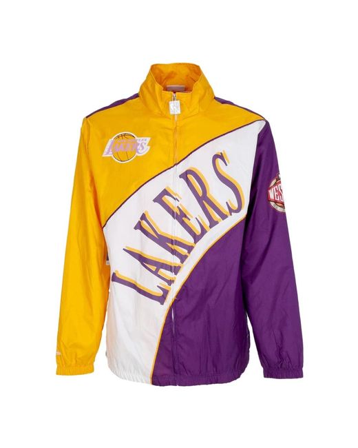 Light Jackets Mitchell & Ness de hombre de color Purple