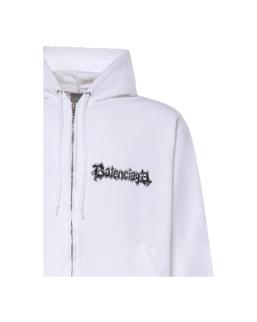 Balenciaga Blue Zip-Throughs for men