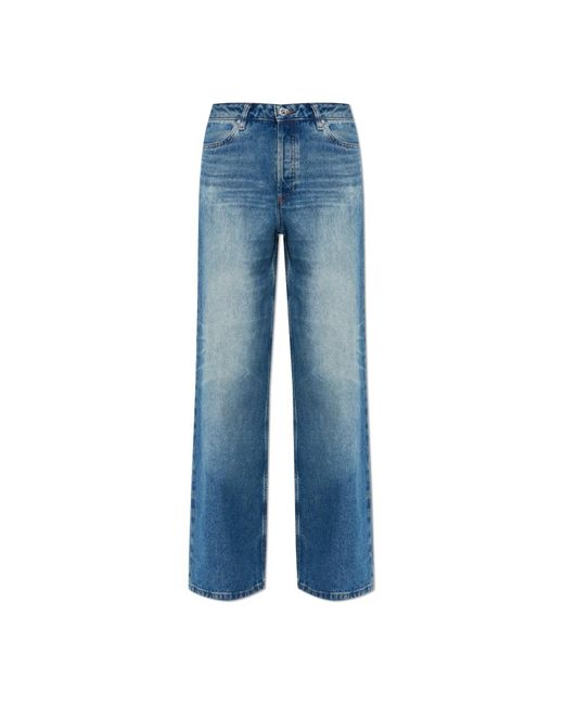 A.P.C. Jeans ,Blauw ,Katoen Elisabeth Jeans in het Blue
