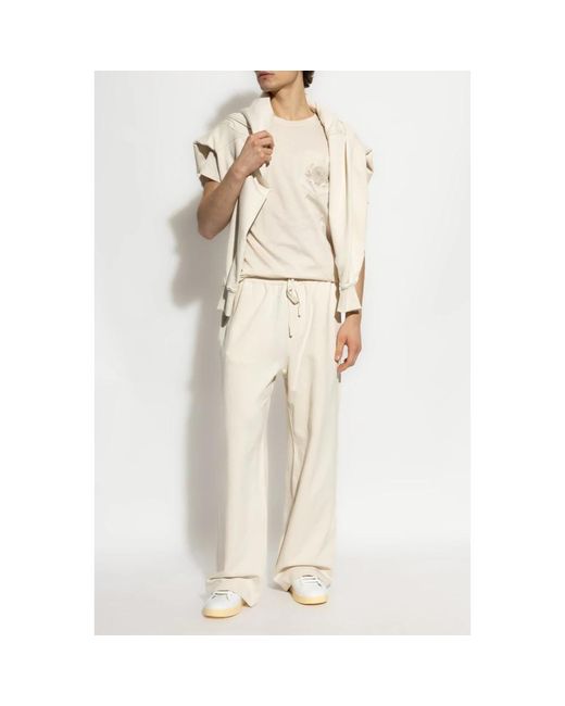 T-Shirts di Dolce & Gabbana in Natural da Uomo