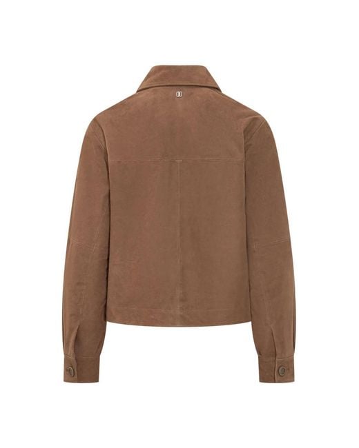 DUNO Brown Leather Jackets