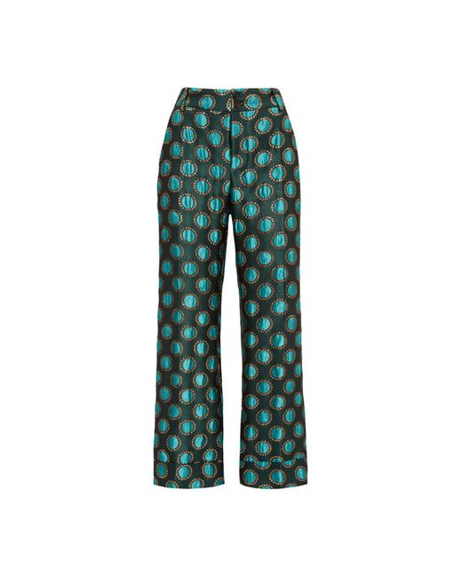 Wide Trousers LaDoubleJ de color Green