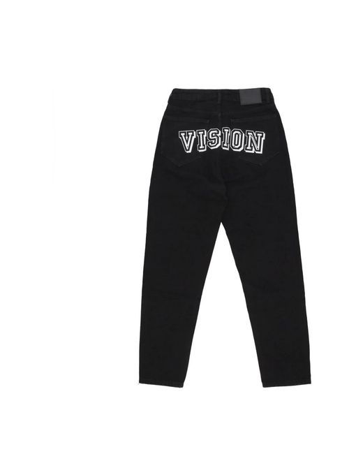 Vision Of Super Black Slim Fit Jeans for men