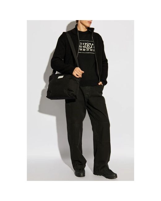 MM6 by Maison Margiela Black Cardigans for men