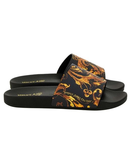 Versace Jeans Couture Sandalen in het Black