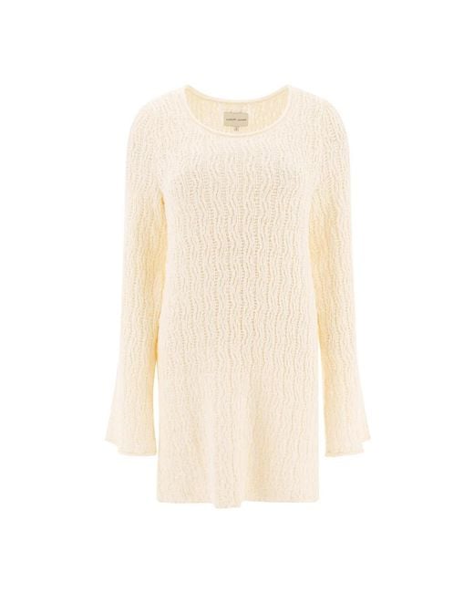 Loulou de Saison Natural Knitted Dresses