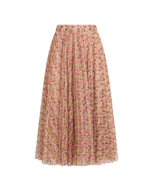 Philosophy Di Lorenzo Serafini Pink Midi Skirts