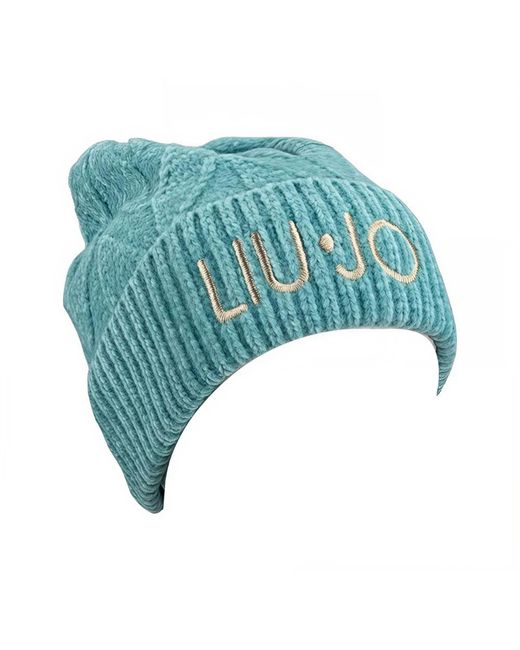 Liu Jo Blue Chenille Mütze