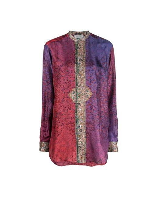Pierre Louis Mascia Purple Shirts