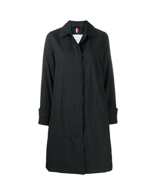 Tommy Hilfiger Black Trench Coats