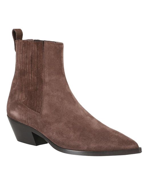 Roberto Festa Brown Cowboy & Biker Boots