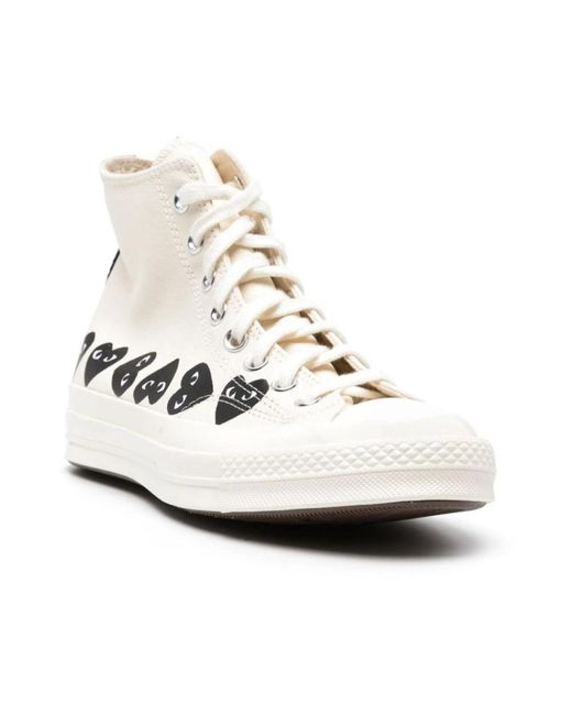 COMME DES GARÇONS PLAY White Sneakers for men