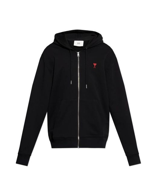 Sweatshirts & hoodies > zip-throughs AMI pour homme en coloris Black
