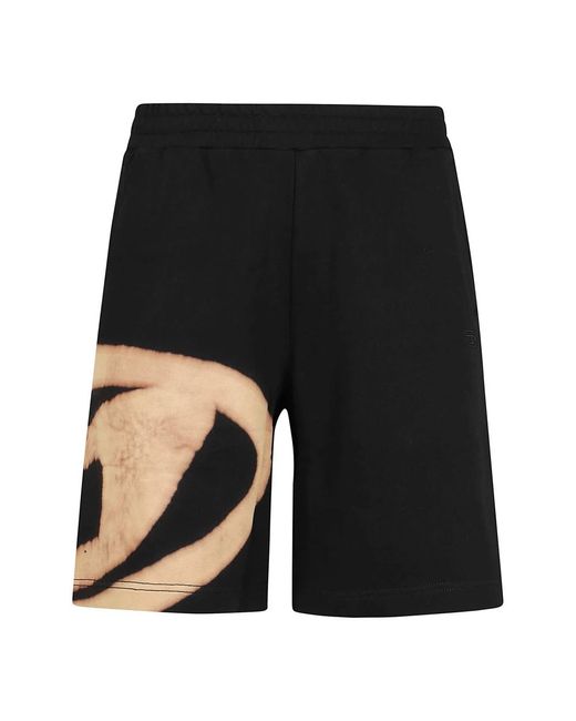 Shorts > casual shorts DIESEL pour homme en coloris Black